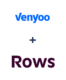 Інтеграція Venyoo та Rows