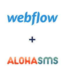 Інтеграція Webflow та AlohaSMS Інтеграція Webflow та AlohaSMS