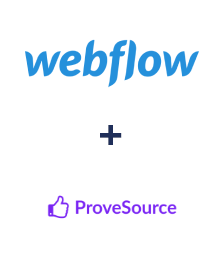 Інтеграція Webflow та ProveSource