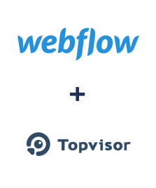 Інтеграція Webflow та TopVisor Інтеграція Webflow та TopVisor