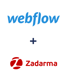 Інтеграція Webflow та Zadarma