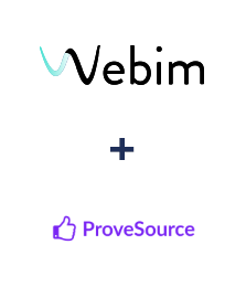 Інтеграція Webim та ProveSource Інтеграція Webim та ProveSource