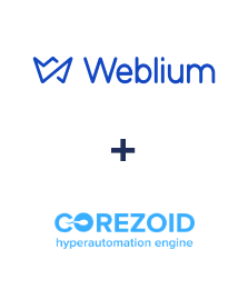 Інтеграція Weblium та Corezoid