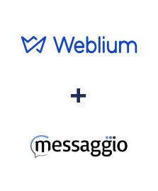 Інтеграція Weblium та Messaggio