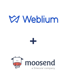 Інтеграція Weblium та Moosend