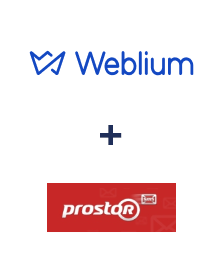 Інтеграція Weblium та Prostor SMS