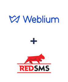 Інтеграція Weblium та RedSMS Інтеграція Weblium та RedSMS