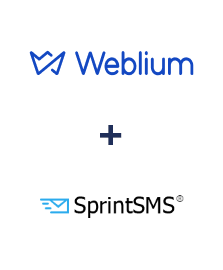 Інтеграція Weblium та SprintSMS