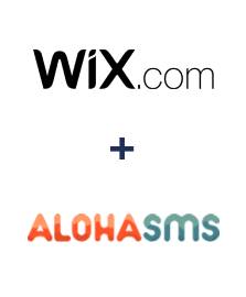 Інтеграція Wix та AlohaSMS Інтеграція Wix та AlohaSMS