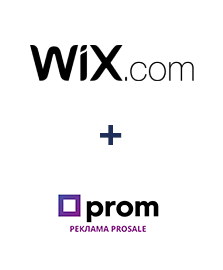 Інтеграція Wix та Prom