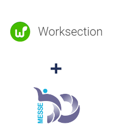 Інтеграція Worksection та Messedo