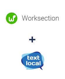 Інтеграція Worksection та Textlocal