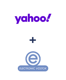 Інтеграція Yahoo! та Electronic Vostok Інтеграція Yahoo! та Electronic Vostok