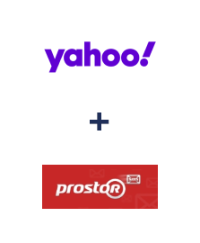 Інтеграція Yahoo! та Prostor SMS