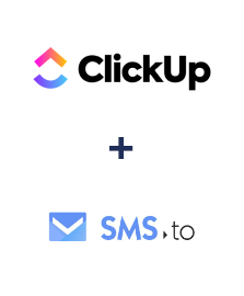 Integração de ClickUp e SMS.to