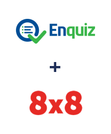 Integração de Enquiz e 8x8 Integração de Enquiz e 8x8