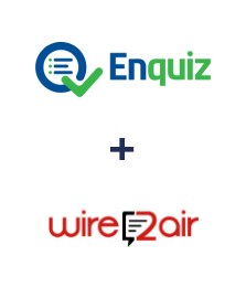 Integração de Enquiz e Wire2Air