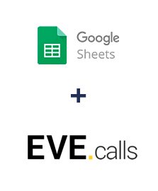 Integração de Google Sheets e Evecalls