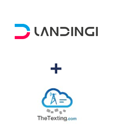 Integração de Landingi e TheTexting