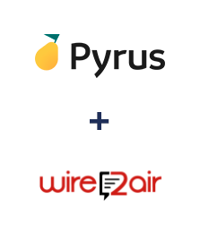 Integração de Pyrus e Wire2Air