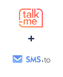 Integração de Talk-me e SMS.to