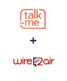 Integração de Talk-me e Wire2Air