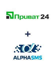 Інтеграція Приват24 и AlphaSMS Інтеграція Приват24 и AlphaSMS